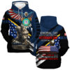 VETERAN UXVET53A-CG Premium Microfleece Sweatshirt