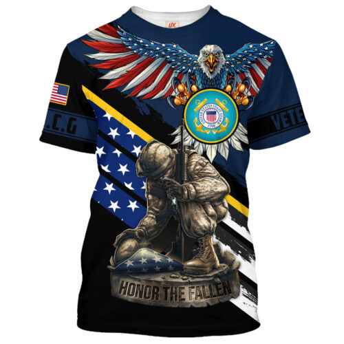 VETERAN UXVET53A-CG Premium T-Shirt