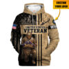 VETERAN UXVET21-AM Premium Microfleece Hoodie