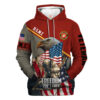 VETERAN UXVET31-AF Premium Microfleece Hoodie