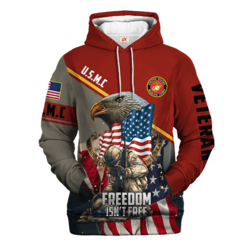 VETERAN UXVET32-MC Premium Microfleece Hoodie