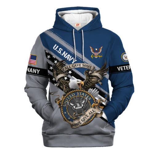 VETERAN UXVET40-NV Premium Microfleece Hoodie