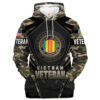 VETERAN UXVET27-NV Premium Microfleece Hoodie