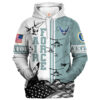 VETERAN UXVET38-AF Premium Microfleece Hoodie