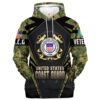 VETERAN UXVET29-NV Premium Microfleece Hoodie