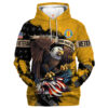 VETERAN UXVET42-AF Premium Microfleece Hoodie