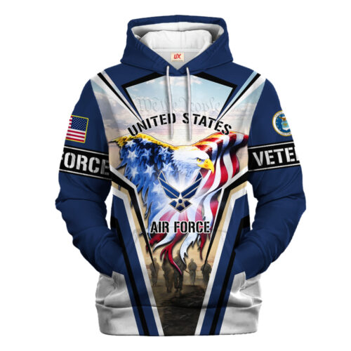 VETERAN UXVET33-AF Premium Microfleece Hoodie