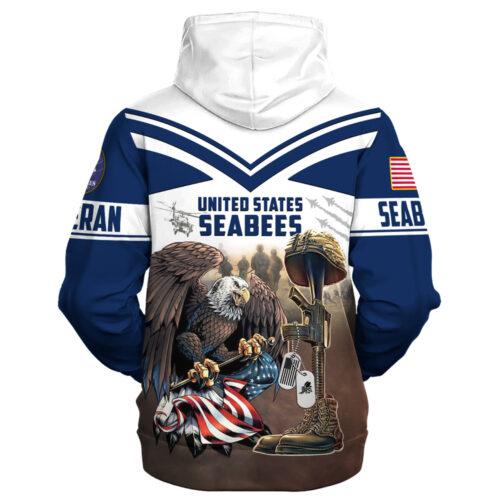 VETERAN UXVET27-SB Premium Microfleece Hoodie