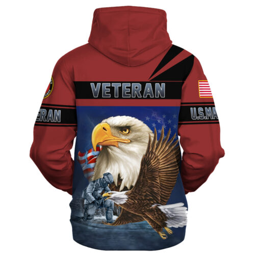 VETERAN UXVET31-MC Premium Microfleece Hoodie