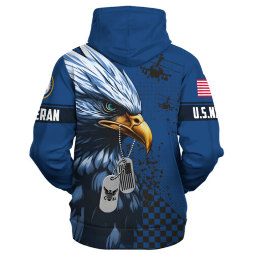 VETERAN UXVET18-NV Premium Microfleece Hoodie