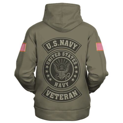 VETERAN UXVET38-NV Premium Microfleece Hoodie