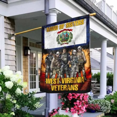 Band Of Sisters West Virginia Veterans Honor West Virginia Veteran Flag