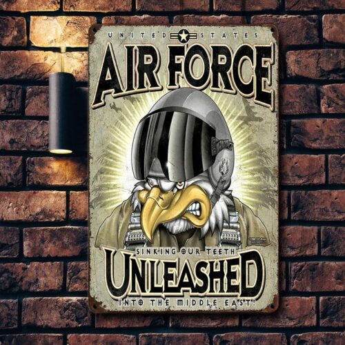 US Air Force Metal Sign