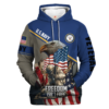 VETERAN UXVET33-AF Premium Microfleece Hoodie