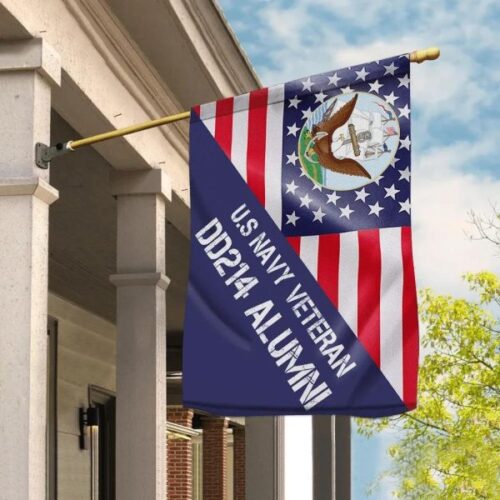 HOME OF THE FREE BECAUSE OF THE BRAVE - FLAG 026