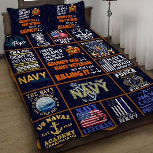 VETERAN HBLVTRBD10 Quilt Bedding Set