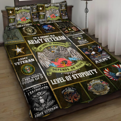 VETERAN HBLVTRBD12 Quilt Bedding Set