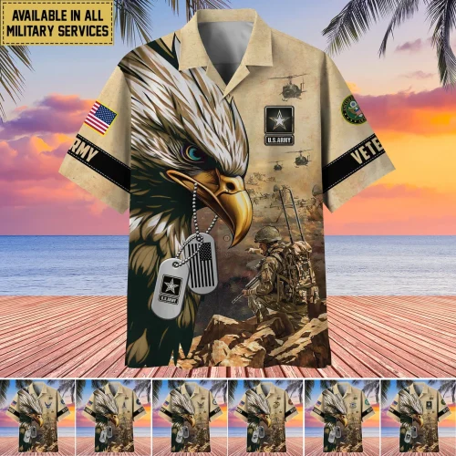 VETERAN UXVET92 Premium Hawaiian Shirt