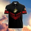 VETERAN UXVET97-AF Premium Polo Shirt