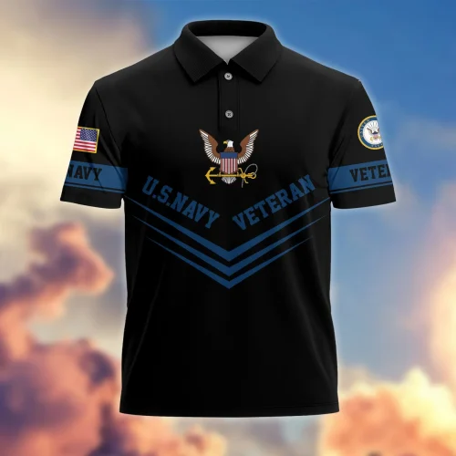 VETERAN UXVET97-NV Premium Polo Shirt