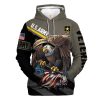 VETERAN UXVET31-MC Premium Microfleece Hoodie