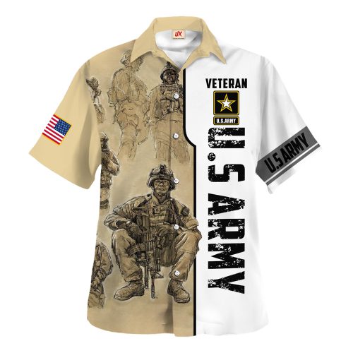 VETERAN UXVET22-AM Premium Hawaiian Shirt