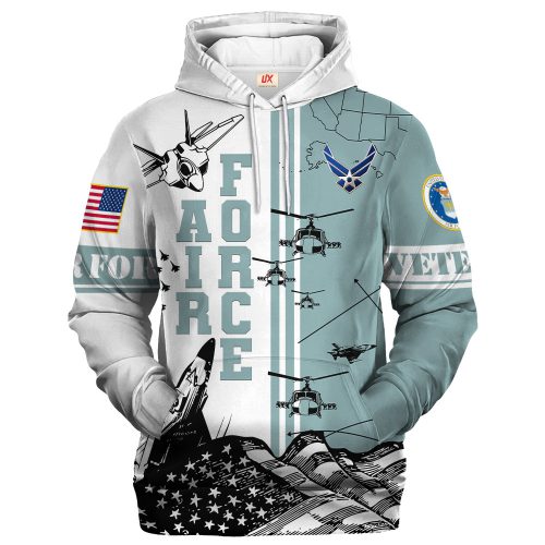 Copy of VETERAN UXVET25-AF Premium Microfleece Hoodie