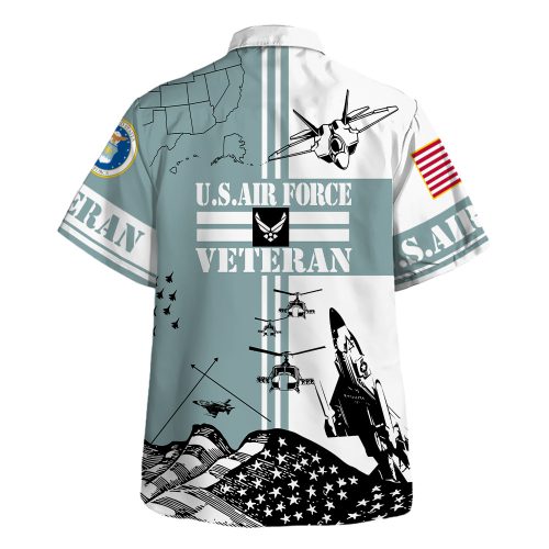 Copy of VETERAN UXVET25-AF Premium Hawaiian Shirt