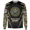 VETERAN UXVET27-NV Premium Microfleece Sweatshirt