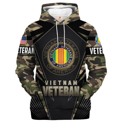 VETERAN UXVET27-VN Premium Microfleece Hoodie