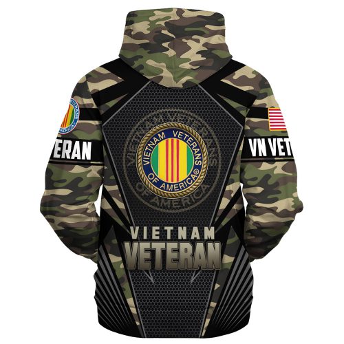 VETERAN UXVET27-VN Premium Microfleece Hoodie