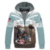 VETERAN UXVET28-SB Premium Heavy Fleece Zip Hoodie