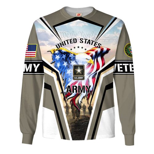 VETERAN UXVET33-AM Premium Microfleece Sweatshirt