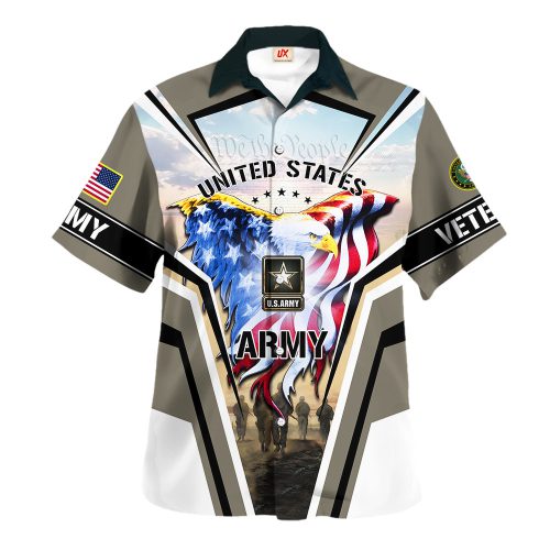 VETERAN UXVET51-AM Premium Hawaiian Shirt