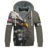 VETERAN UXVET29-NV Premium Heavy Fleece Zip Hoodie