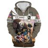 VETERAN UXVET29-NV Premium Microfleece Zip Hoodie