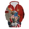 VETERAN UXVET32-AF Premium Microfleece Zip Hoodie