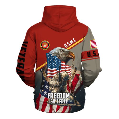 VETERAN UXVET32-MC Premium Microfleece Zip Hoodie