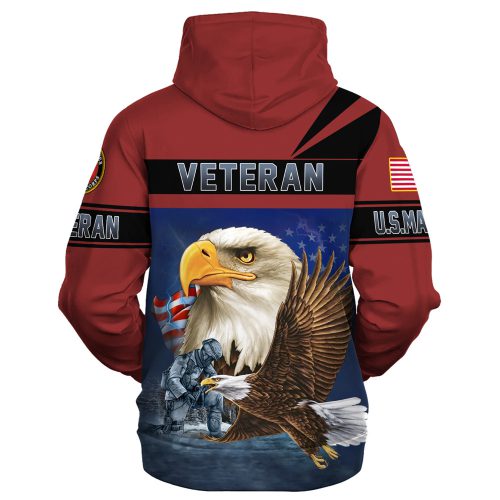 VETERAN UXVET31-MC Premium Microfleece Hoodie