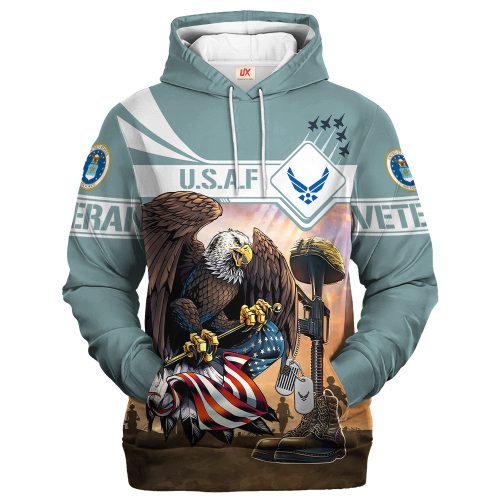 VETERAN UXVET30-AF Premium Microfleece Hoodie