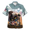 VETERAN UXVET18-NV Premium Hawaiian Shirt