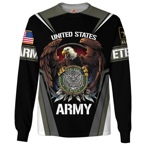 VETERAN UXVET23-AM Premium Microfleece Sweatshirt