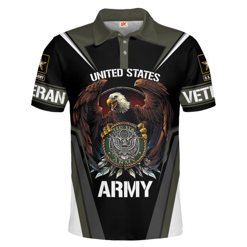 VETERAN UXVET23-AM Premium Polo Shirt