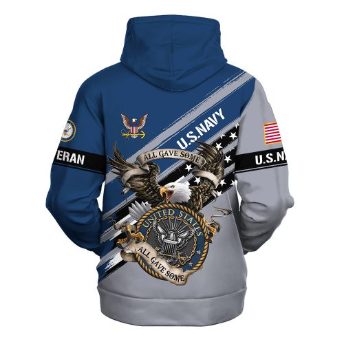 VETERAN UXVET40-NV Premium Microfleece Zip Hoodie