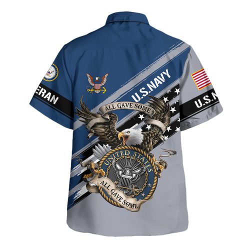 VETERAN UXVET40-NV Premium Hawaiian Shirt