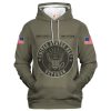 VETERAN UXVET38-AF Premium Microfleece Hoodie