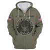 VETERAN UXVET38-AF Premium Microfleece Zip Hoodie