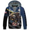 VETERAN UXVET69-MC Premium Heavy Fleece Zip Hoodie