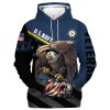 VETERAN UXVET69-MC Premium Microfleece Hoodie