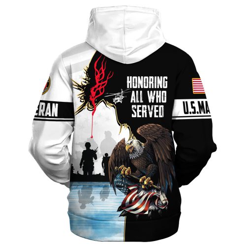 VETERAN UXVET69-MC Premium Microfleece Hoodie